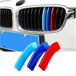 3pcs/lot Car Grille Network Decor Trims Grill Sticker for BMW E46 F30 E90 3 Series Car Style BMW Grille Sticker BMW Accessories