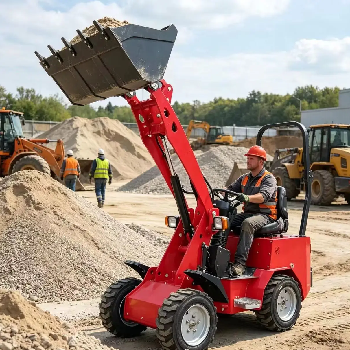 

Mini Loader with CE Certification – Versatile Small Wheel Loader for Daily Use