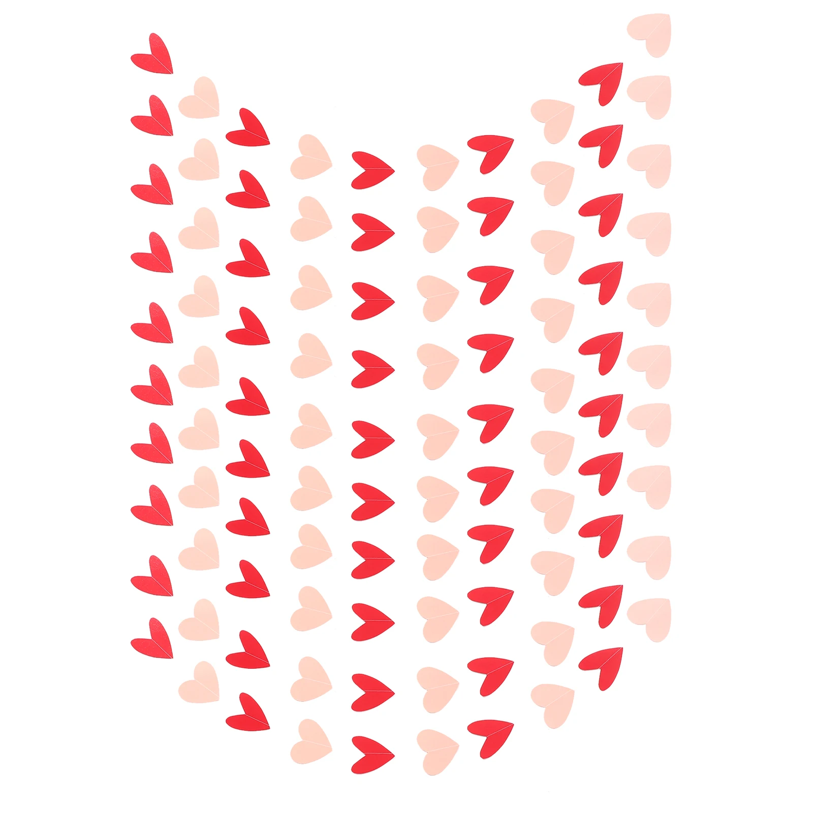 

10pcs Heart Love Heart Wedding Paper Decor Valentines Day Party Favors Love Pendant Indoor Outdoor