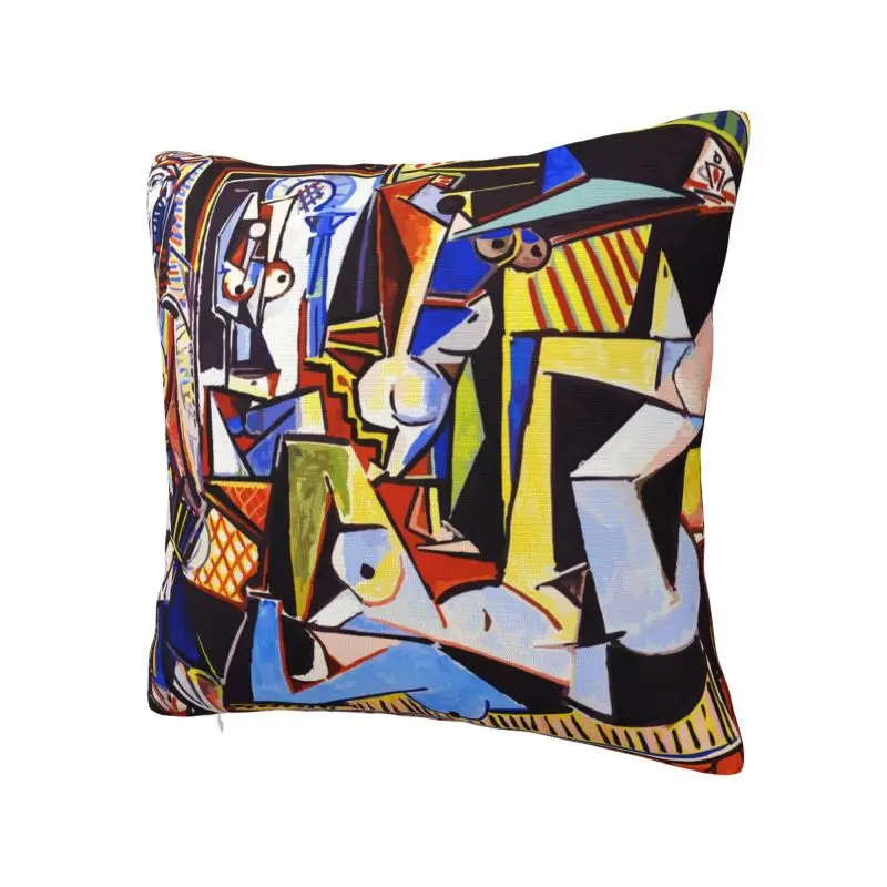 Pablo Picasso The Women Of Algiers Cushion Cover Les Femmes d'Alger Soft Luxury Throw Pillow Home Decoration