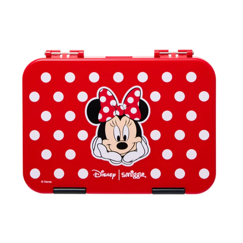 Genuine Australia Smiggle Disney Minnie Mouse Children Student School Bag Stationery Gift Box Wallet Lunch Bag Backpack Gift