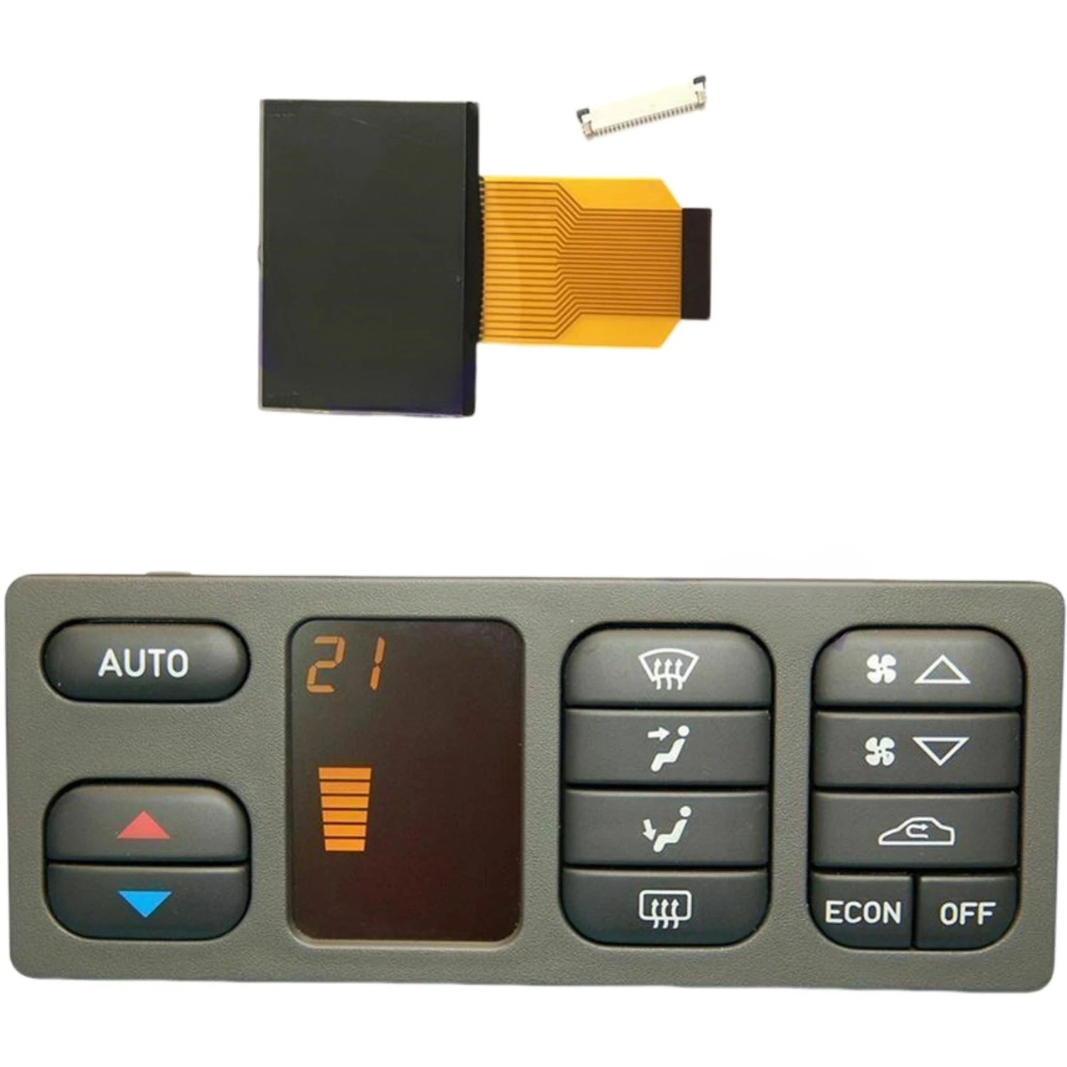

Car A/C Heater Control Air Conditioning LCD Display Screen Pixel Repair 50-47-600 50-46-214 53-36-433 For SAAB 9-3 1999-2003