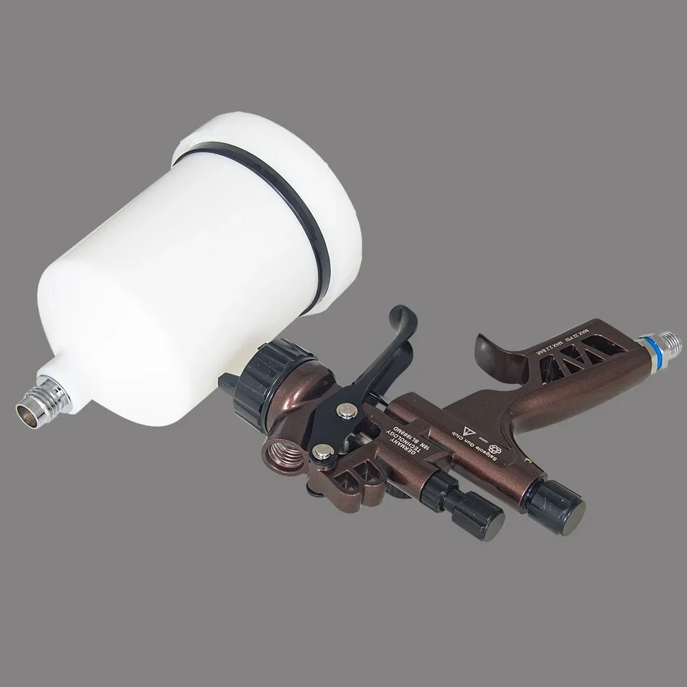 Gravity-Type Low-Pressure High-Atomization Manual Sheet Metal Furniture Paint Spraying Tool 6800 Automotive Topcoat Spray Gun