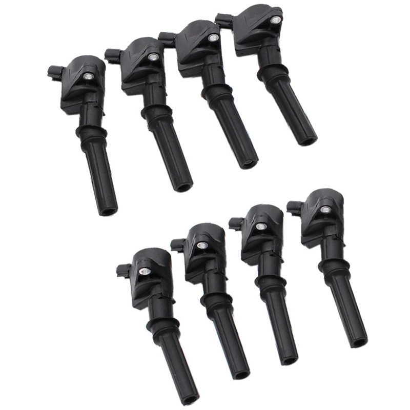 

8 Pack Ignition Coils Replacement Parts For Ford 4.6L 5.4L F150 F250 F350 Lincoln V8 4.6L 5.4L FD503 DG508