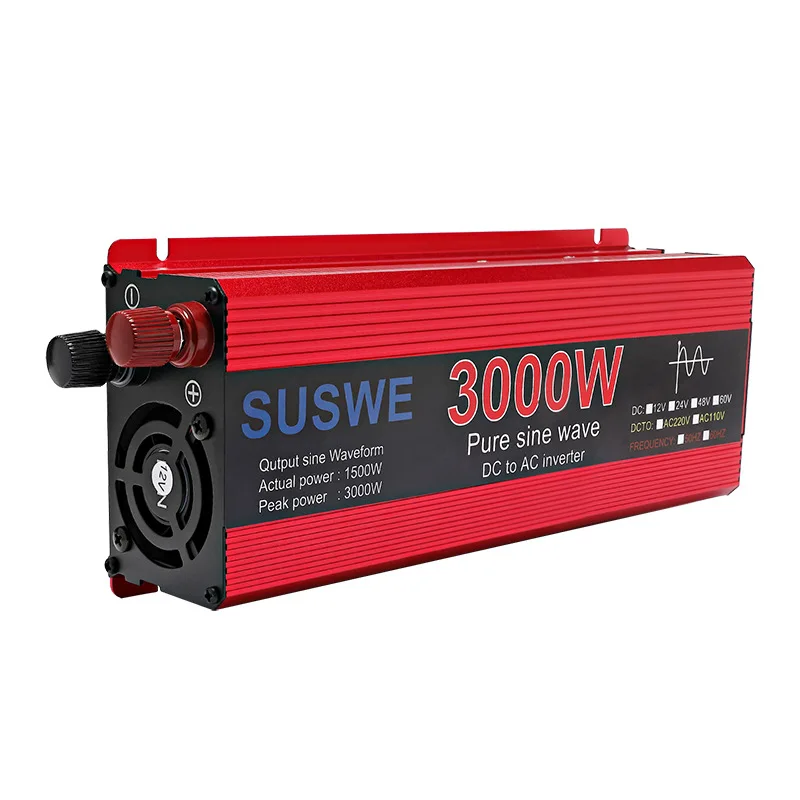 

24V To 220V Digital Display Pure Sine Wave Inverter, Vehicle Power Transformer 12V Swing Stall Pickup Truck Inverter