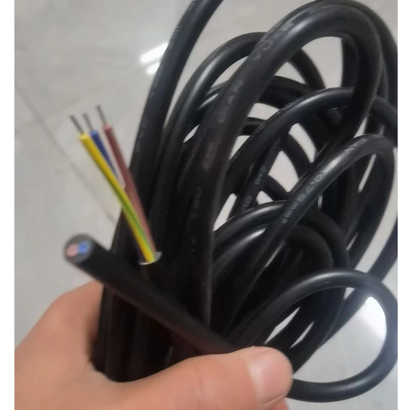 10M 3/2Pin Waterproof Electrical Cable,18 AWG Extend PVC Led Wire 0.75/2 for Outdoor Garden Lamp Floodlight Underground