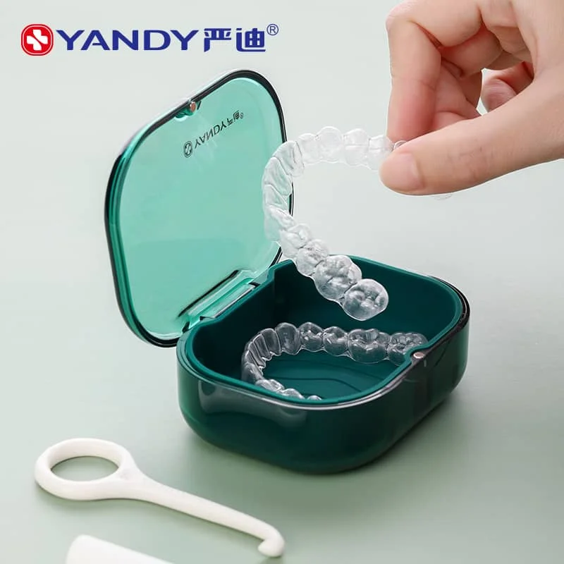 

1pcs YANDY Magnetic Storage Case for Aligners/Invisible Braces/Orthodontic Retainers/Dental Braces/Dentures (Multiple Colors)