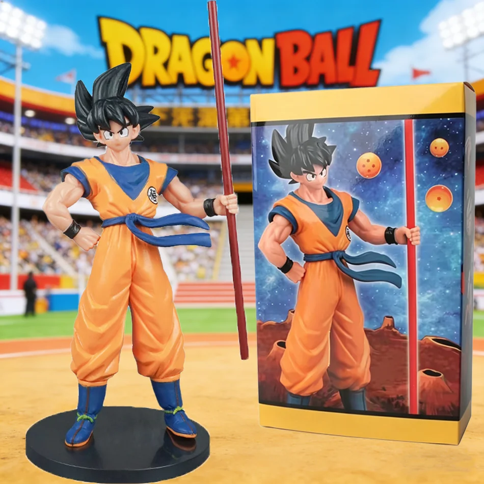 Figura de Son Goku Super Saiyan, Figura de Acción de Anime Dragon Ball Goku, Juguetes, Modelos, Regalos, Figuras Coleccionables