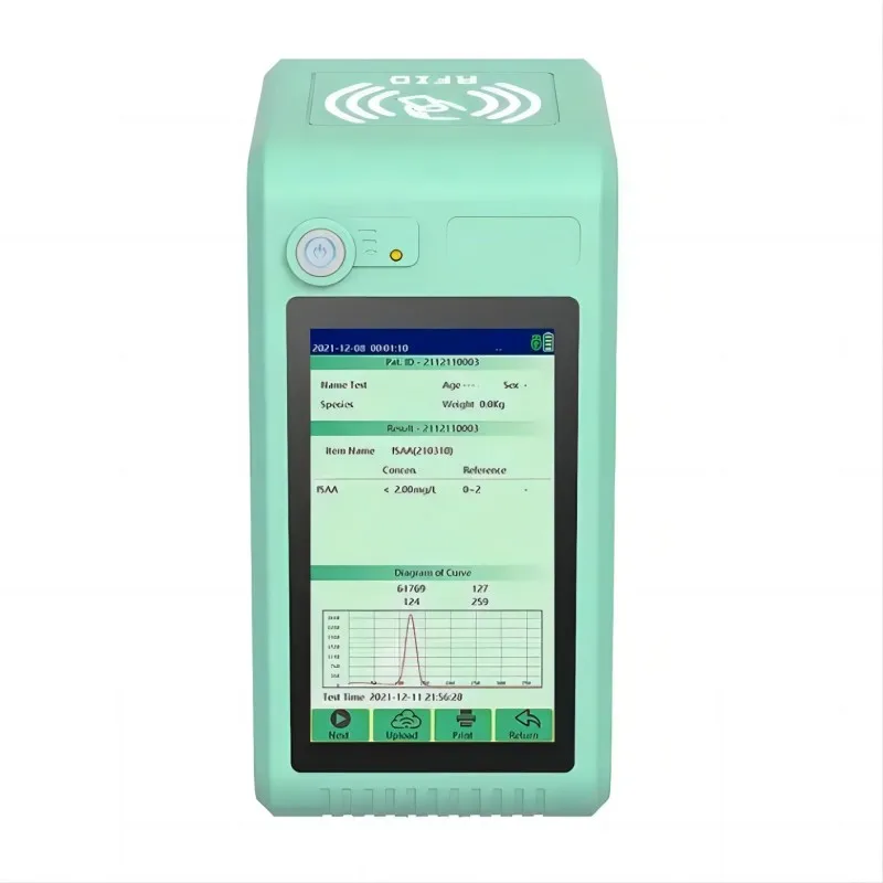 

CRP/T4/TSH Progesteron Dog Test Veterinary Immunofluorescence Quantitative Analyzer Machine For Progesteron Dog Test Machine