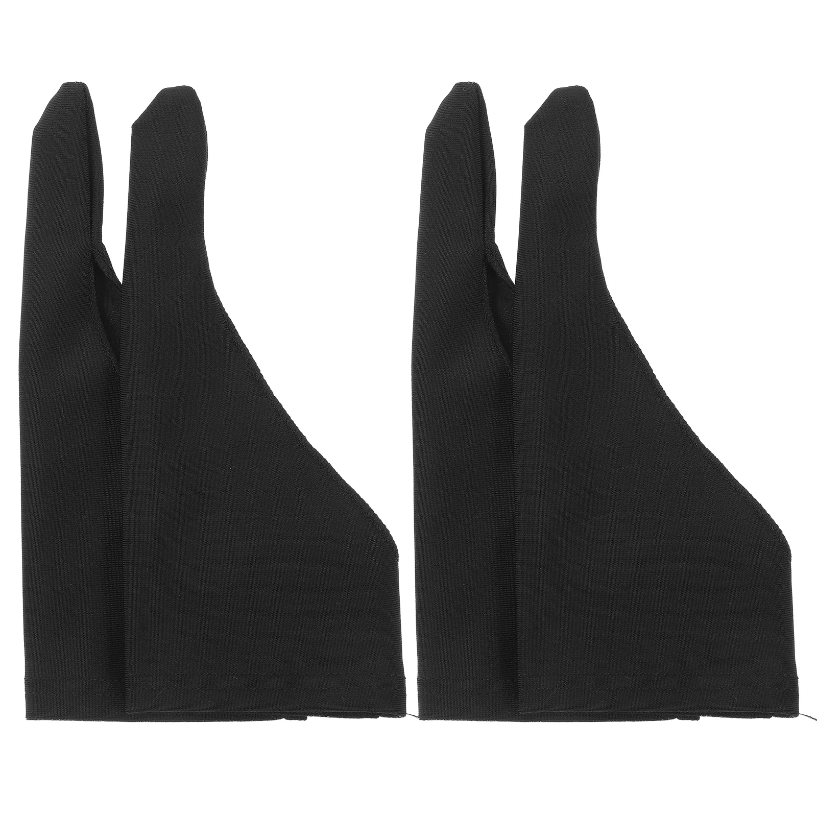 4 Pcs Gloves Anti-sweat Finger Cots Stop for Thumb Guard Anti-dirty Painting Black