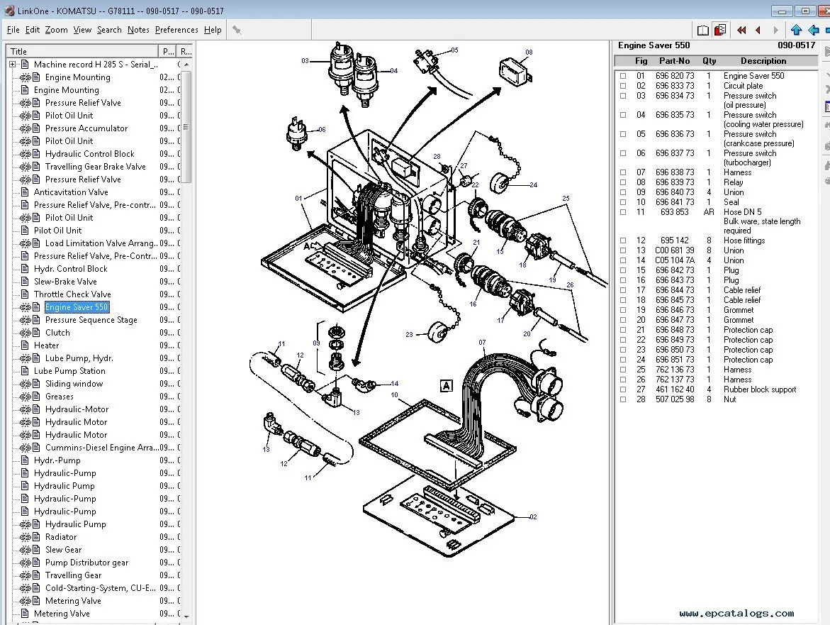 

TruckEPC3 Komatsu Construction Europe Parts Catalog 05.2026