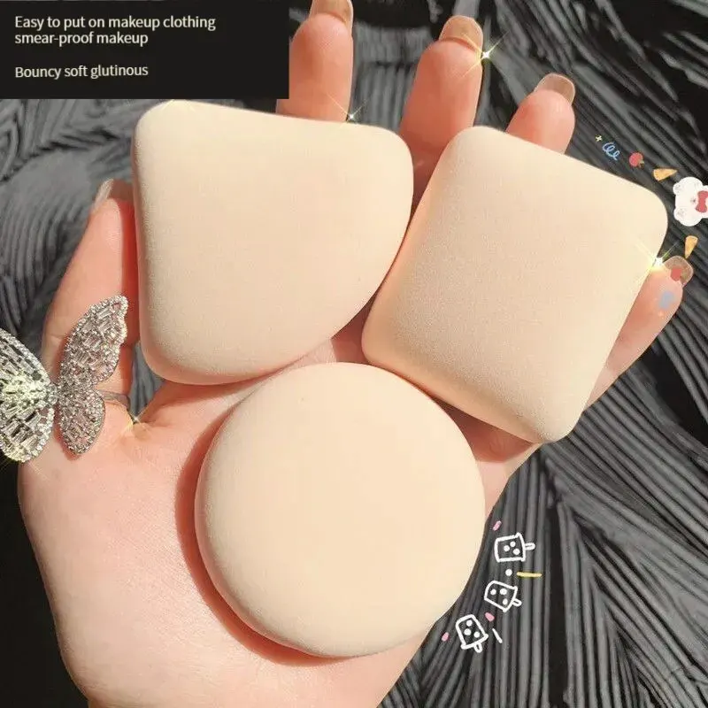 3PCS Cosmetics Puff Makeup Sponge Soft Foundation Make-up Powder Beauty Tools Women\'s Makeup Accessories Dry Moisture