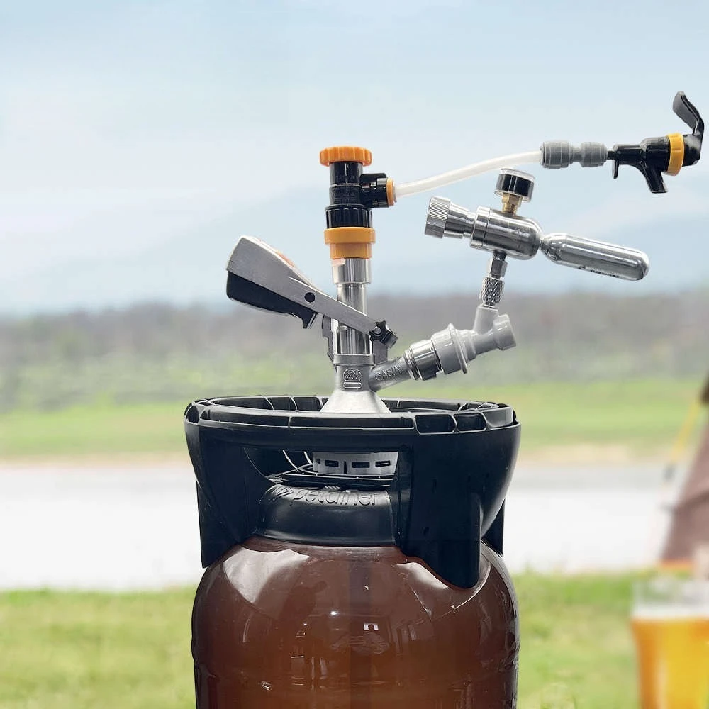 Craft Brewing Outdoor Convenient Barrel Brewer Beer Beer Beer Plate Dispenser Type A KegLand 3