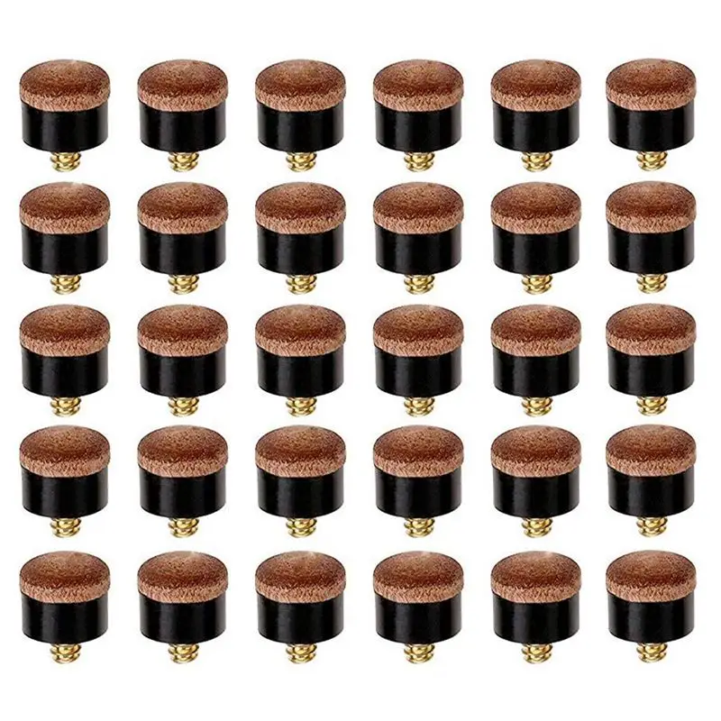 

Набор сменных наконечников для бильярдных киев AEF6-90, 90 шт., 12 мм, для бильярда и снукера