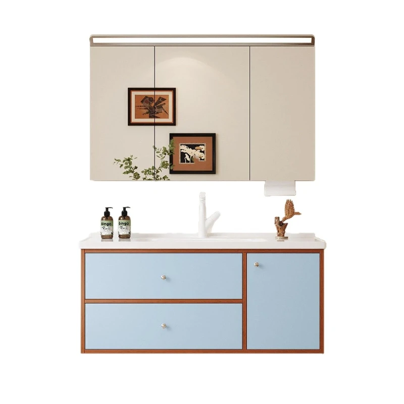 

Solid wood TV cabinet, storage cabinet with drawers, living room combination