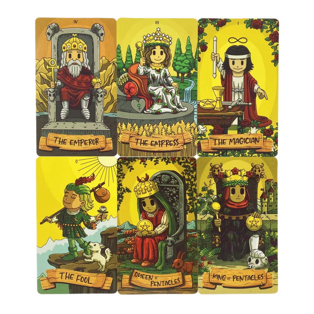 Cartes de Tarot de Smithtiny, Tarot révélateur de Fortune, édition de Divination, jeu de société créatif