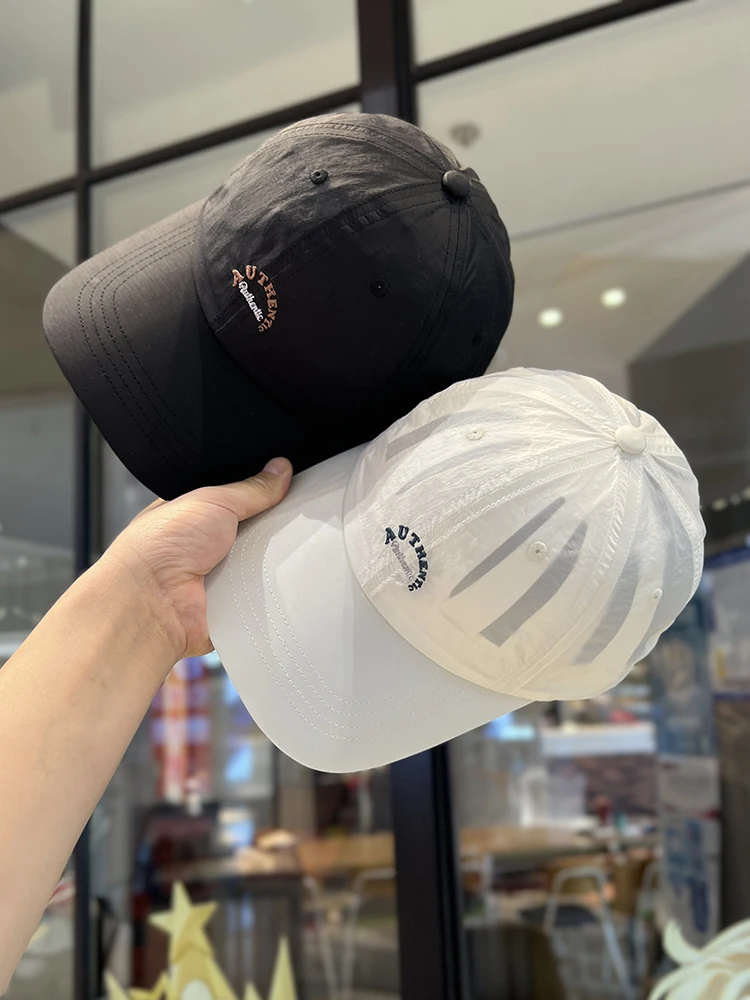 

Quick-drying cap Men's and women's same sunshade sunscreen cap Outdoor camping baseball cap