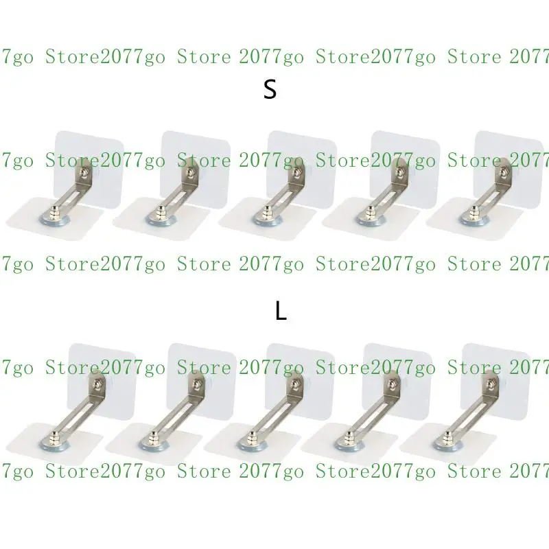 

Y1UD 5 Pcs Furniture Wall Anchors Anti-tip Prevention Furniture Straps for Fixing
