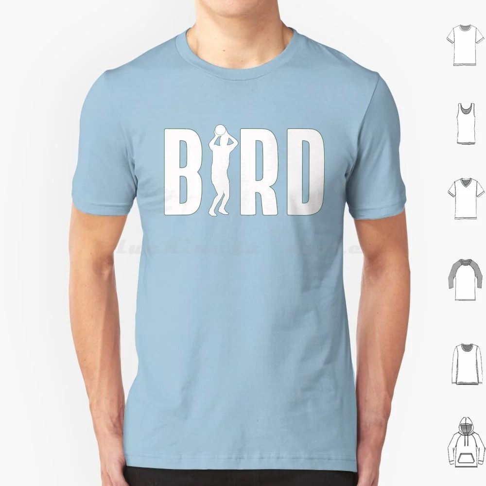 Camiseta con estampado de pájaro blanco de algodón para hombres y mujeres DIY estampado Larry Bird Legend 33 32 Magic Johnson nueva tendencia Popular baloncesto 23