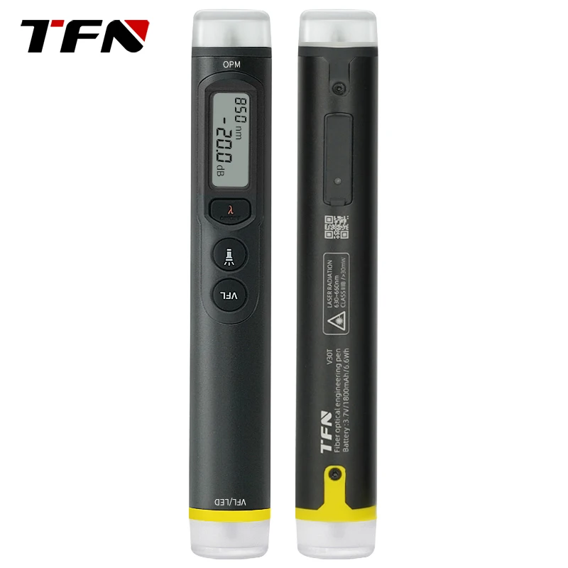 TFN VFL&OPM 5/10/20/30/50KM Visual Fault Locator Fiber Optical Power Meter Fiber Optic Tester