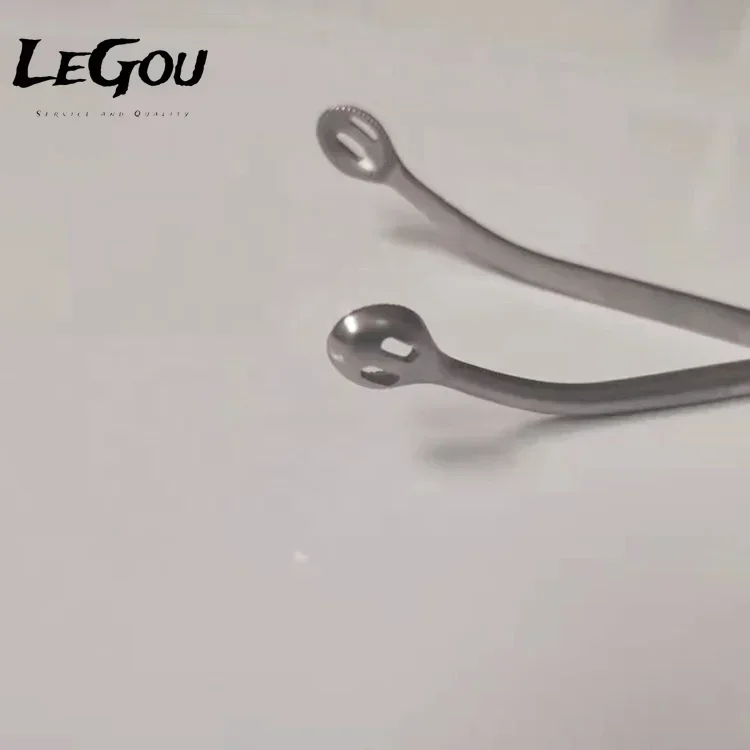 LeGou Professional Thoracic operation equipment /Double joint Lymphatic pliers