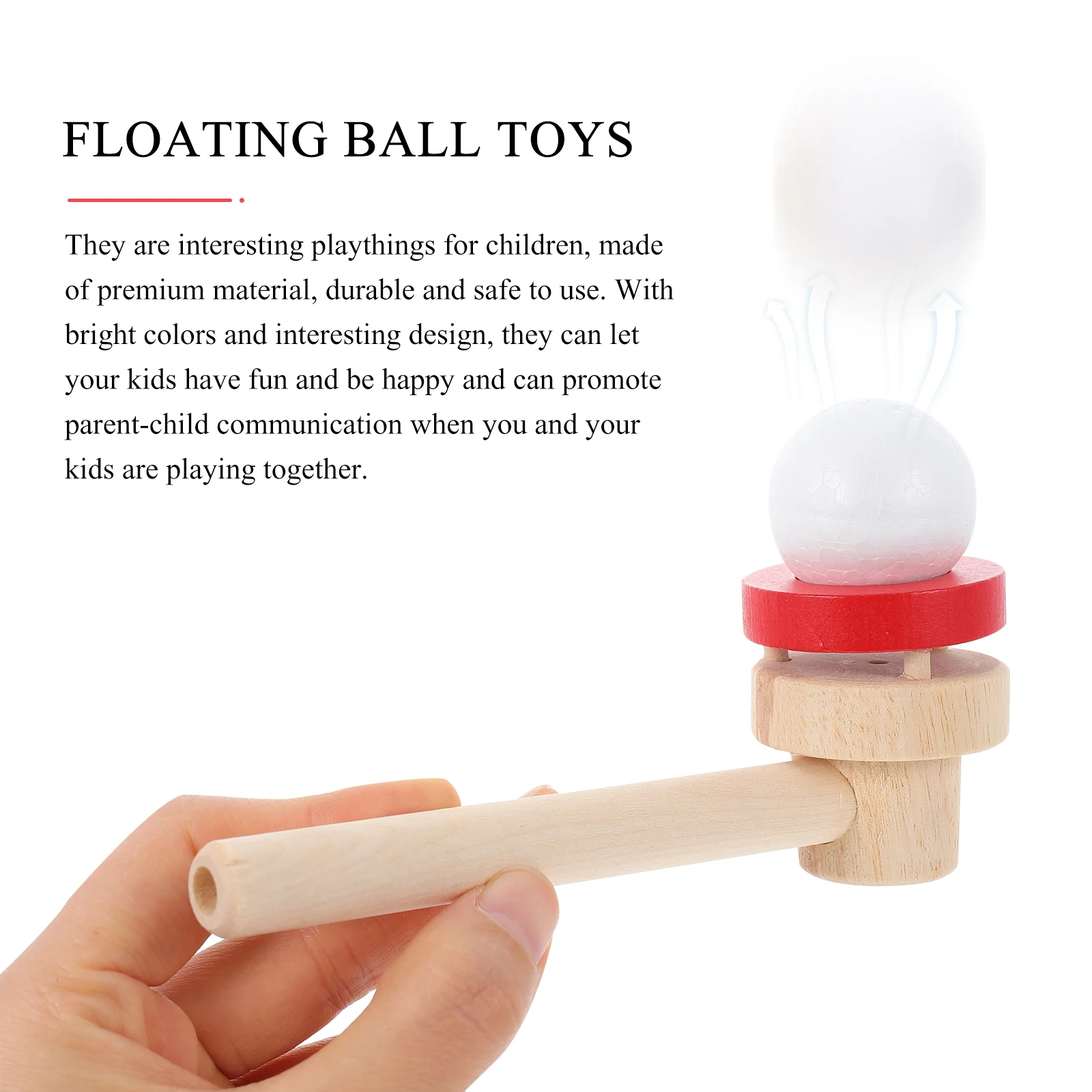 1 ชุด Blow Ball ท่อของเล่นเด็ก Bright สีปากการออกกําลังกายการควบคุมการหายใจในร่มการศึกษาเกมครอบครัว