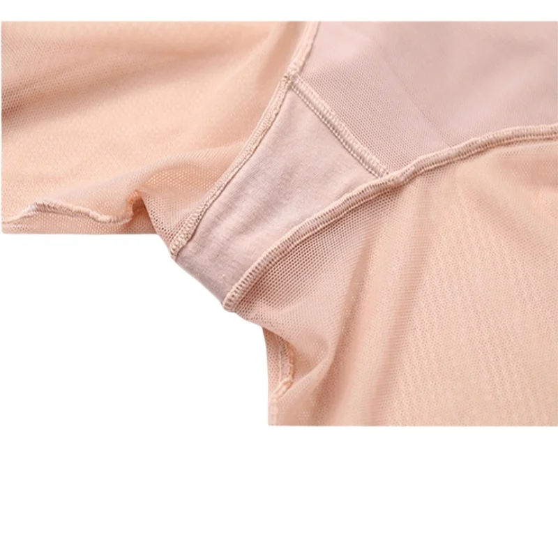 Women's Safety Short Pants High Waist Tummy Control Shorts Sheer Mesh Slimming Shaper Pants Buttery-Soft Shapewear S-3XL image 5