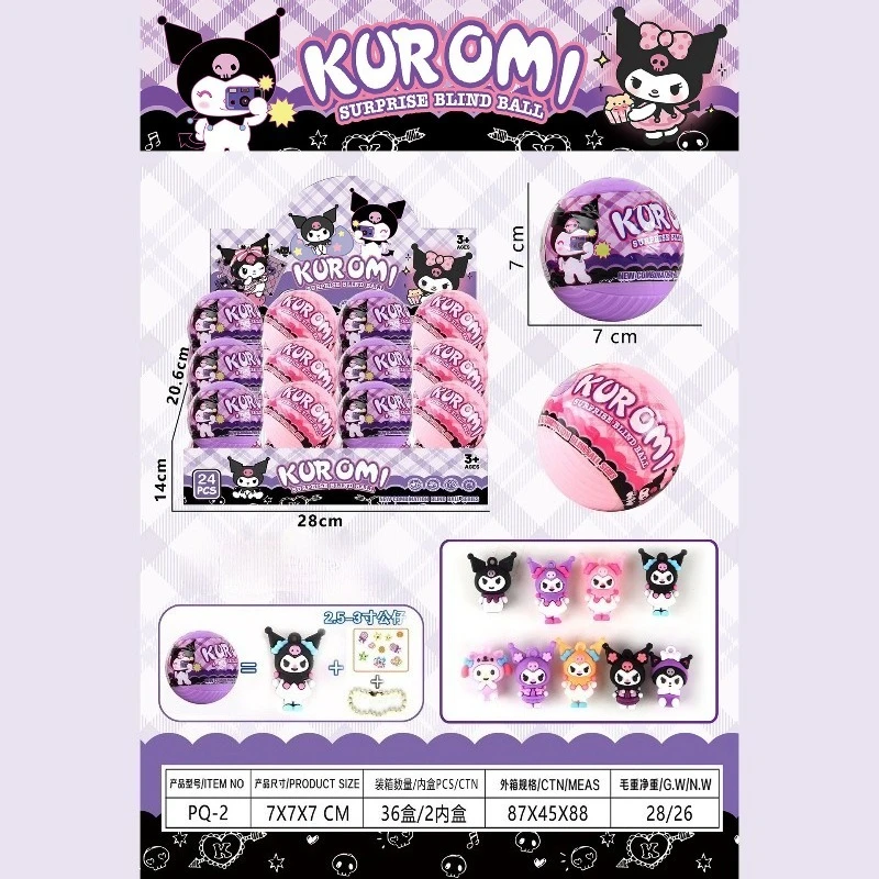 

Игрушки-сюрпризы Sanrio Culomi: коллекционные фигурки, милые мультяшные игрушки, подарки на день рождения для друзей, подарки для вечеринок, игрушки-сюрпризы в шарах, игрушки для распаковки