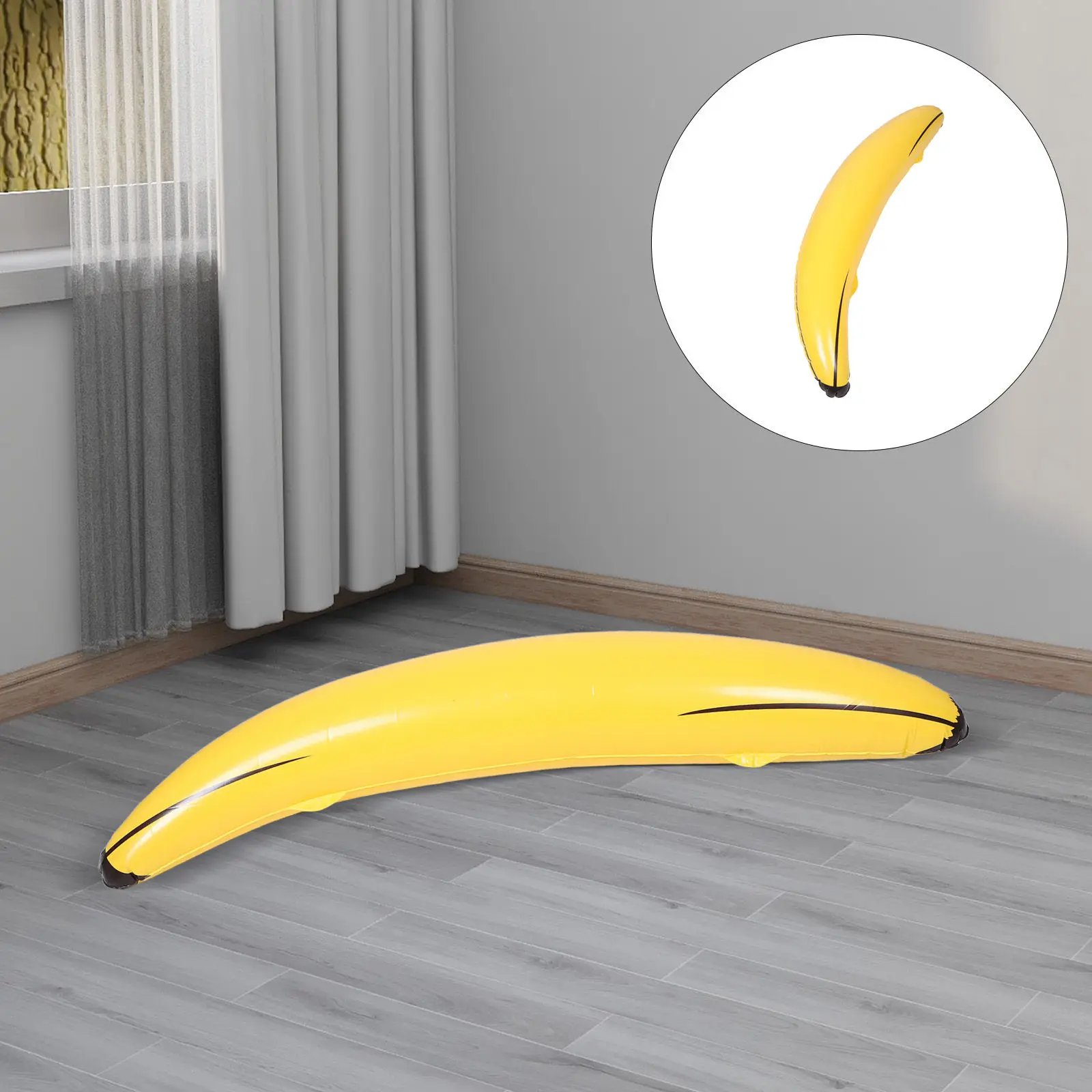 

Надувной банан 145 см: гигантский надувной фрукт для бассейна, украшение для вечеринок, реквизит для фотосессий, карнавальные развлечения, надувная еда