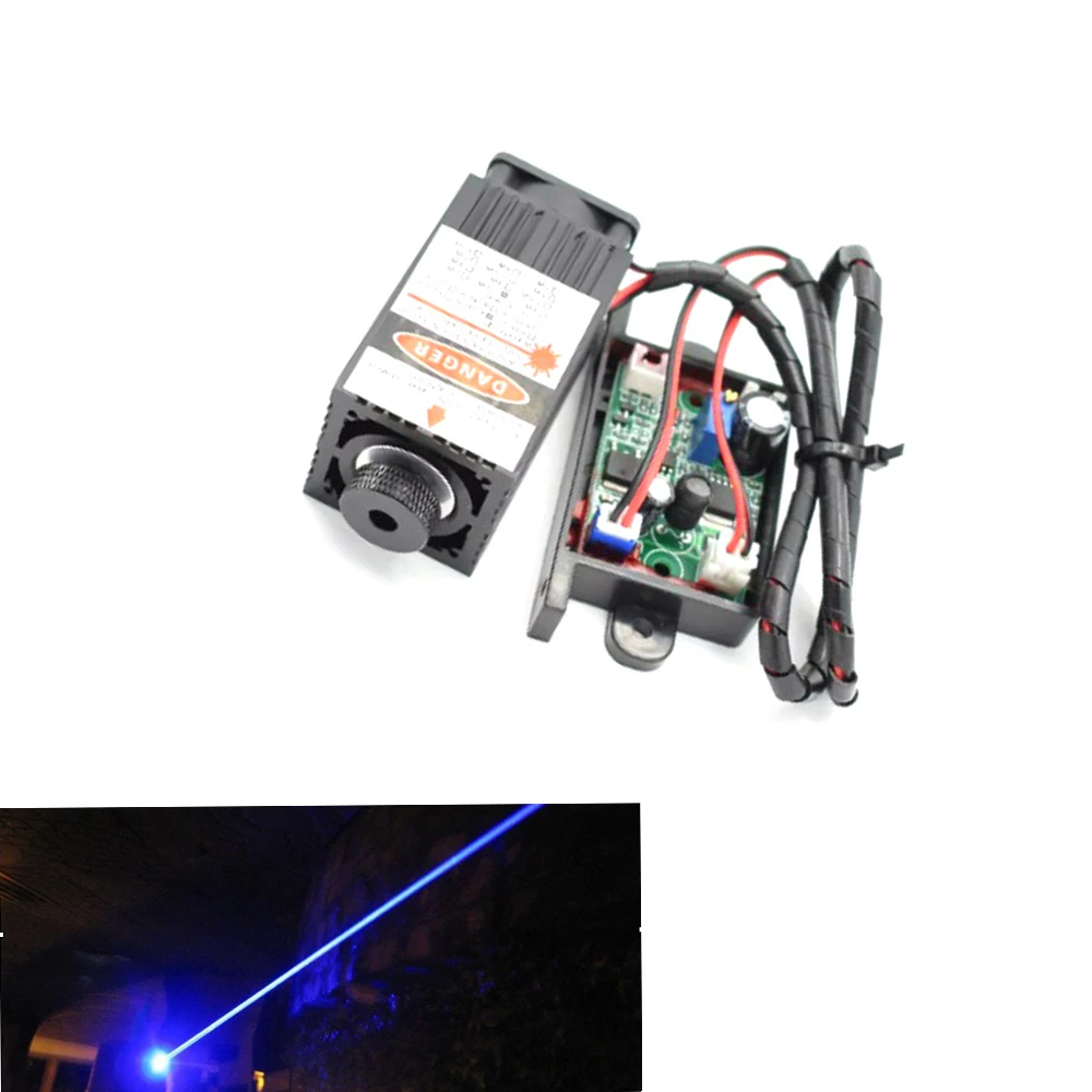 

450nm 1.6W 12V High Power Laser Module Blue Laser Engraving Machine Accessories
