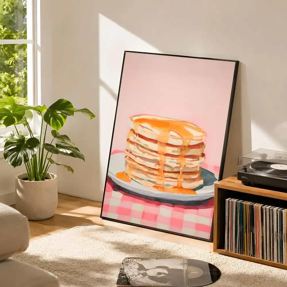 Colorful Summer Popsicle Still Life Dining Room Breakfast Food Poster Matte Wall Art Removable Home Room Decoration