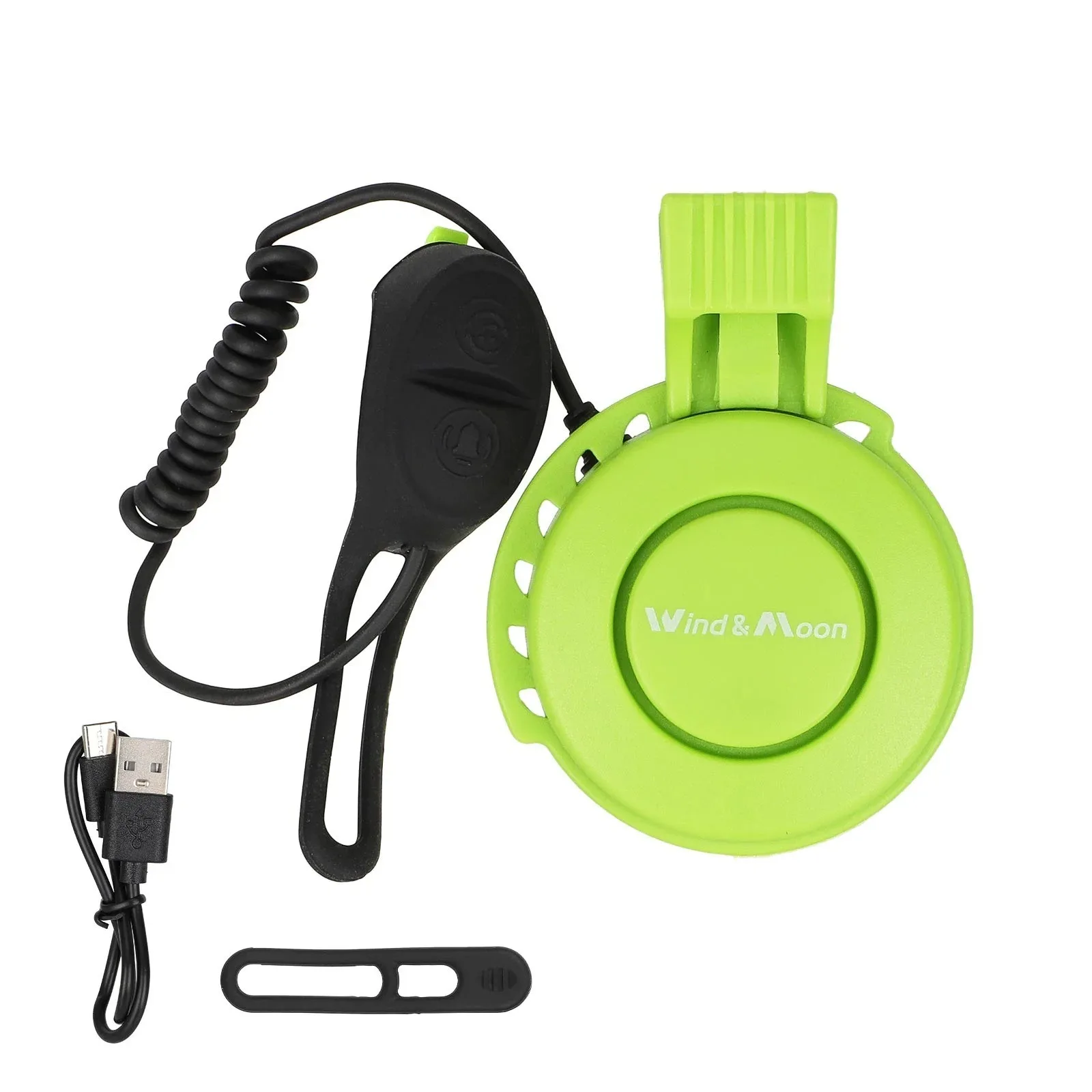 For Busy Traffic Streets Loud Bicycle Alarm Compact Electric Scooter Accessory Electric Bicycle Accessory Lightweight Design