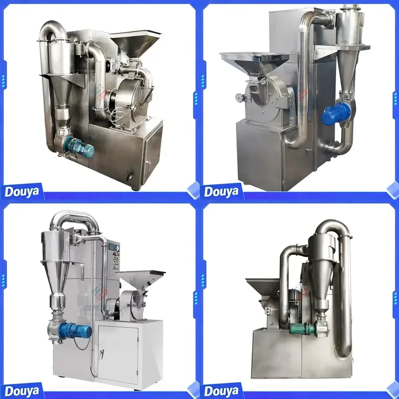 Moringa Leaf Turmeric Root Universal High Capacity Multifunctional Stainless Steel Motorized Grinding Machine Spice