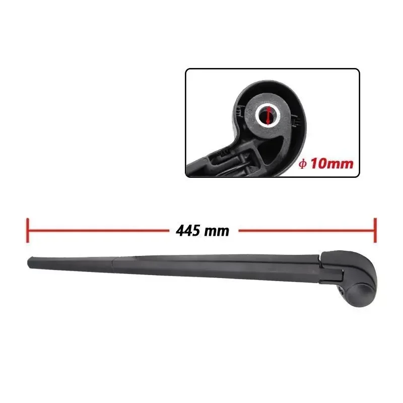 Rear Wiper Arm Blade Set for Audi A3 A4 8P 2003 2004 2005 2006 2007 2008 Windscreen Wipers Parts Car Accessories