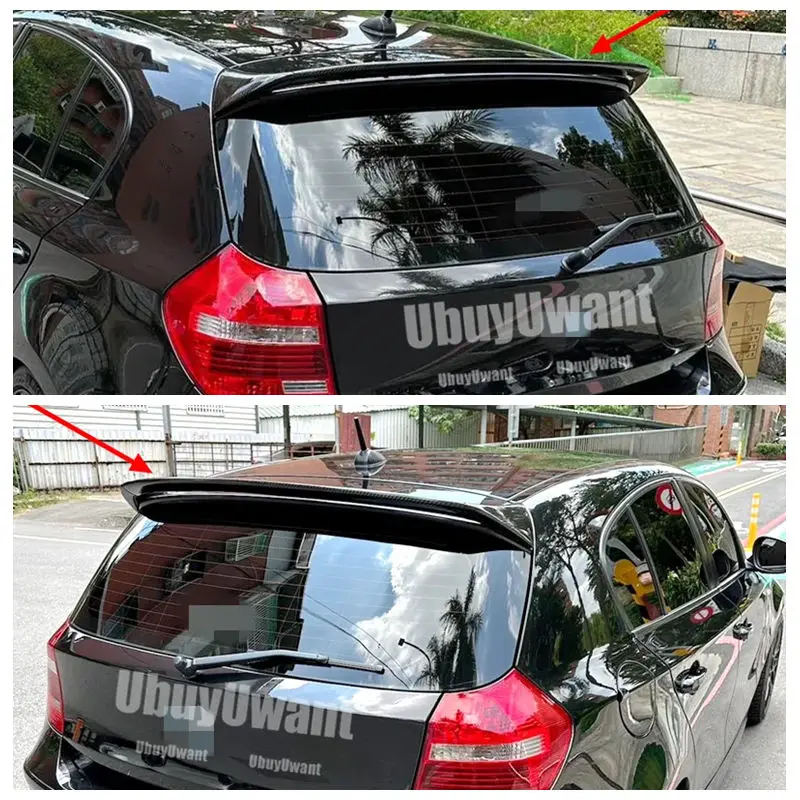 

Задний спойлер на крышу, крыло из углеродного волокна для BMW 1 серии E87 E81 хэтчбек AC Style 2004-2011