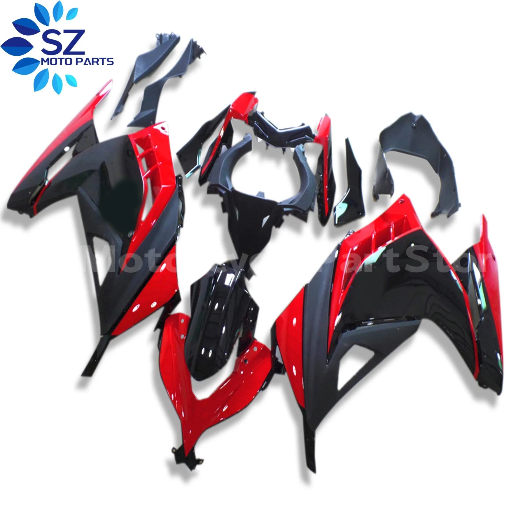 

Motorcycle Fairing Kit Suitable for Kawasaki Ninja 250 Ninja 300 13-17 Years EX250 EX300 2013 2014 2015-2017 Fairing