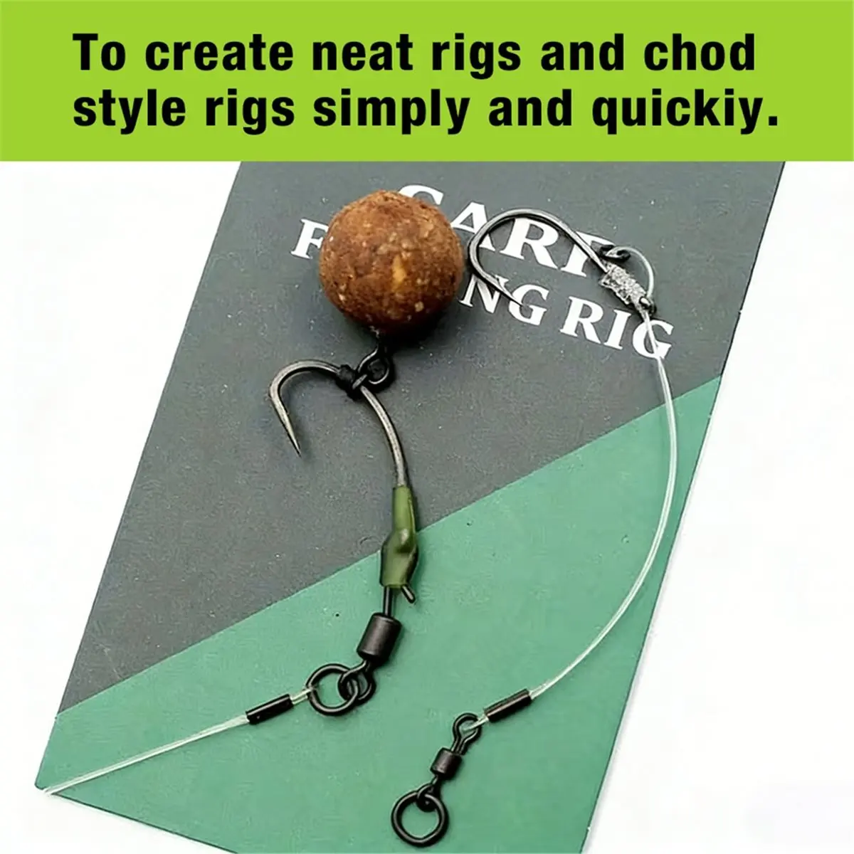 【CYBER MONDAY】Carp Fishing Crimps for Fluorocarbon Stiff Link Quick Change Swivel Fishing Pliers Outdoor with 30pcs 0.6/0.7mm Kr