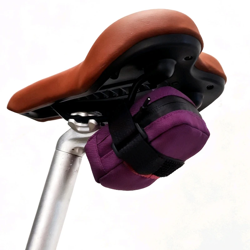 

New Cycling Saddle Bag MTB Road Bike 0.35L Mini Portable Storage Bag Small Tool Tail Bag Bicycle Accessories