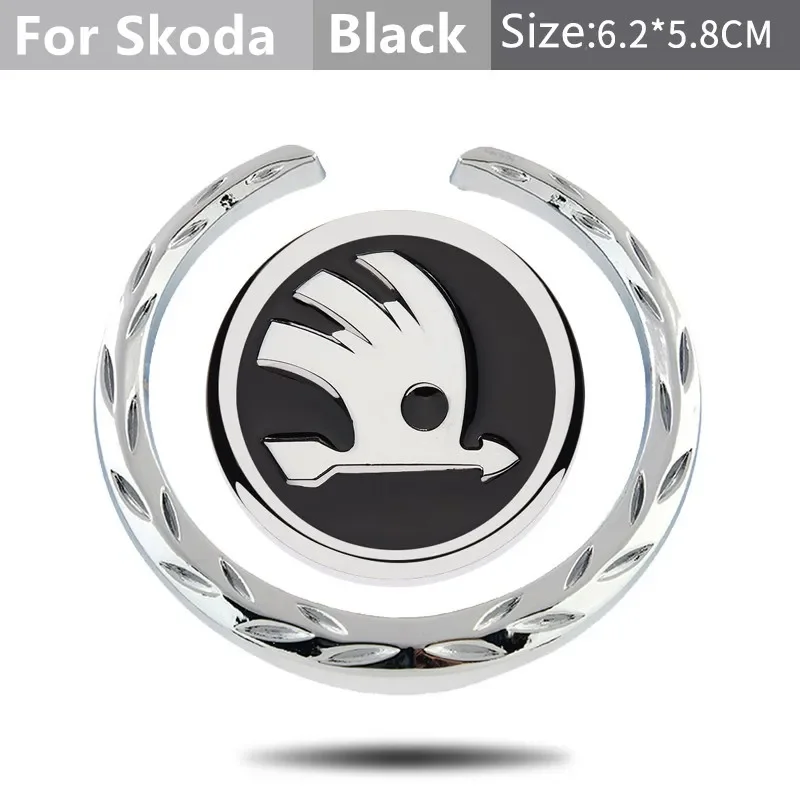 Car Window Side Body Emblem Sticker for Skoda Logo Karoq Superb A7 2 Kodiaq Yeti Tour RS Octavia Fabia 1 Rapid Auto Accessories