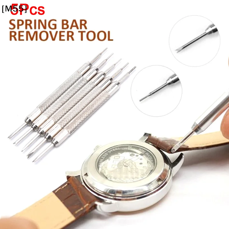 Wrist Watch Band Repair Tool Kit Spring Bar Pins Link Remover Tools Accessories[M55][M55]