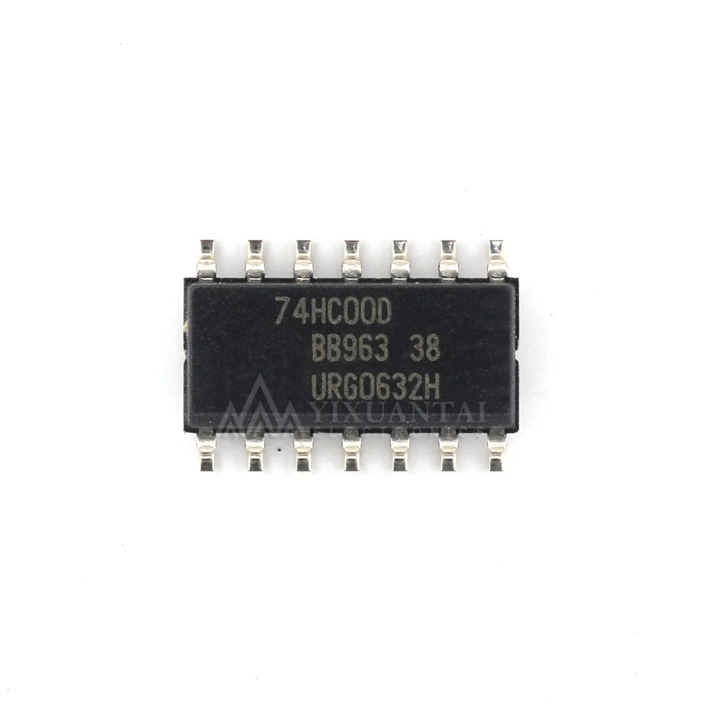 10pcs/lot   New Original 74HC00D SMD Logic Gate Chip Integrated Circuit Electronic Components