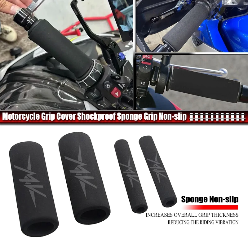 For MV Agusta F3 675 800 Brutale 800 1000 Turismo Veloce RC Motorcycle Handle Anti Slip Cover Soft Sponge Grip Handle