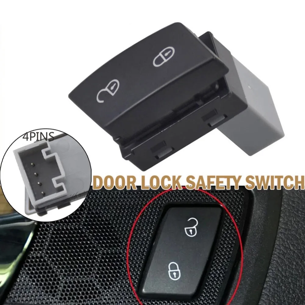 Car Door Repair Door for Lock Switch Front Left Replacement Vehicle Central Locking Switch Door Lock Fits Factory Specifications