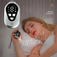 9 Levels Microcurrent Music CES Sleep Aid Device Hand Held Insomnia Instrument Holding Stress Relief Hand Massager For Insomnia