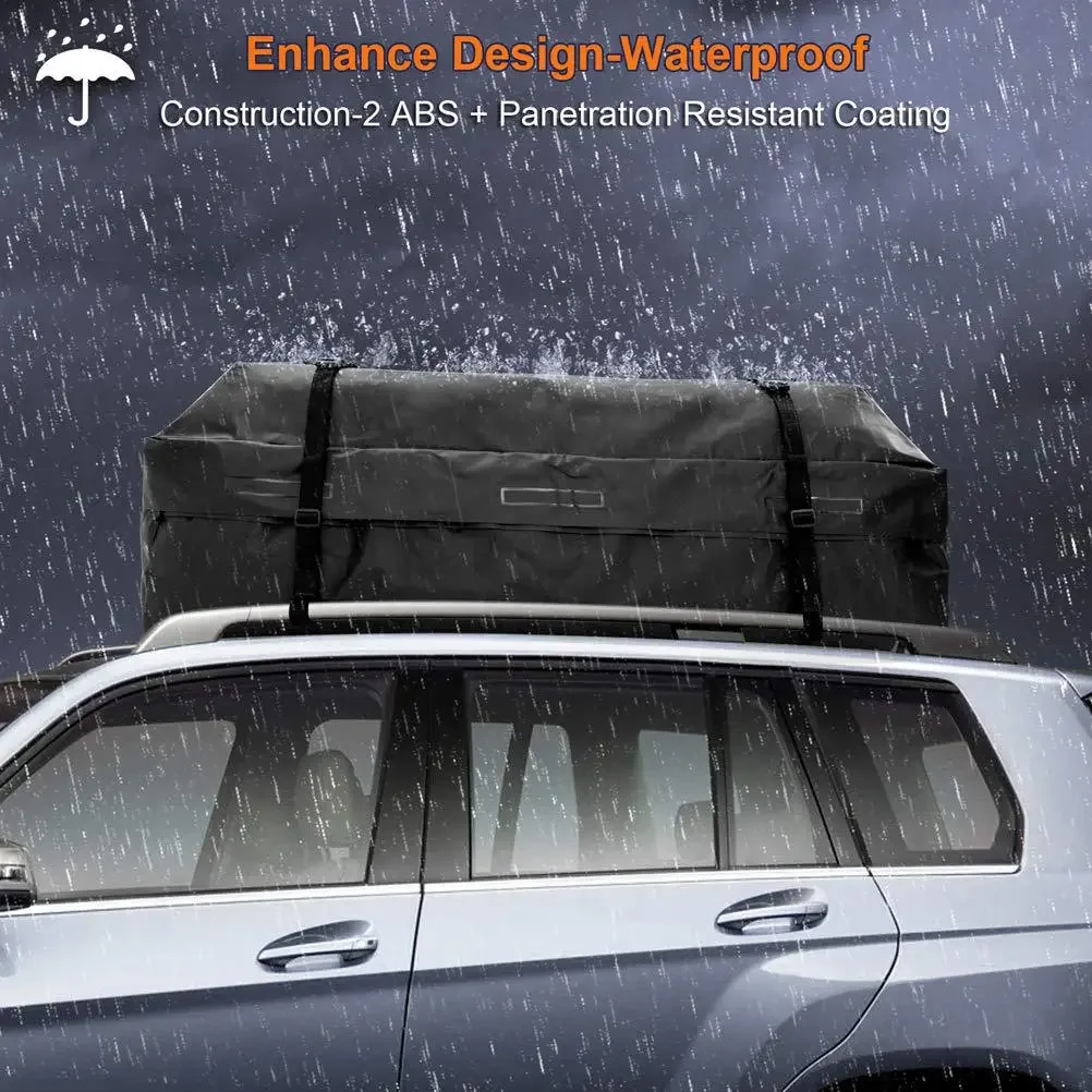 145x80x45cm For Vehicles With Roof Rails Waterproof Car Roof Top Carrier Cargo Luggage Travel Bag Storage Bag