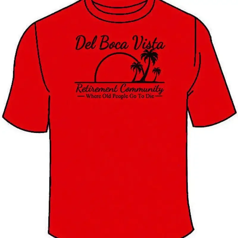 Del Boca Vista T-Shirt. Seinfeld Funny TV Gift TShirt Tees Awesome Festivus Cool