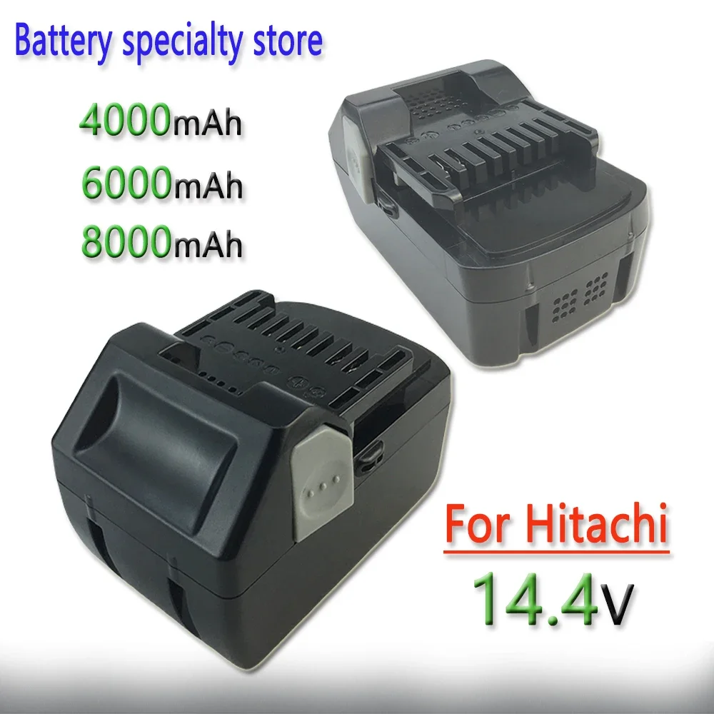 

For Hitachi 14.4V electric tool batteries with a large capacity of 4.0/6.0/8.0Ah, compatible with multiple BSL models