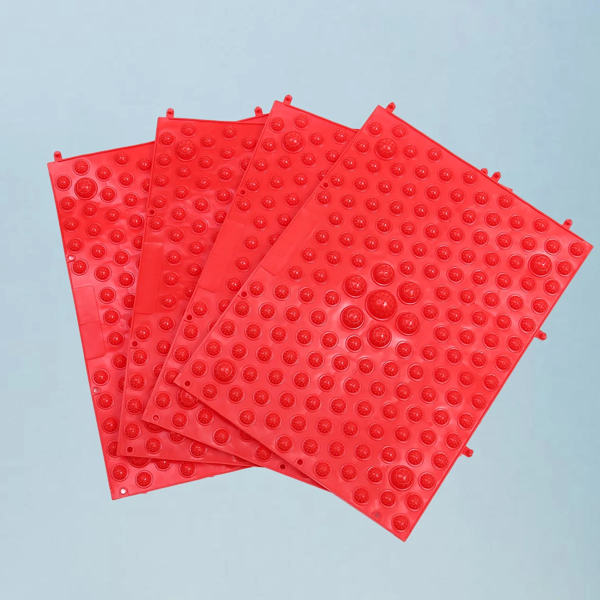 

4 Pcs Foot Massaging Pad Game Playthging Punish Props Tool Massager Sole of Reflexology Mat