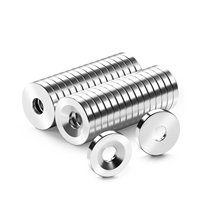 3/5/10Pcs 20x3-5 Neodymium Magnet 20mm X 3mm Hole 5mm NdFeB N52 Round Super Powerful Strong Permanent Magnetic Imanes Disc