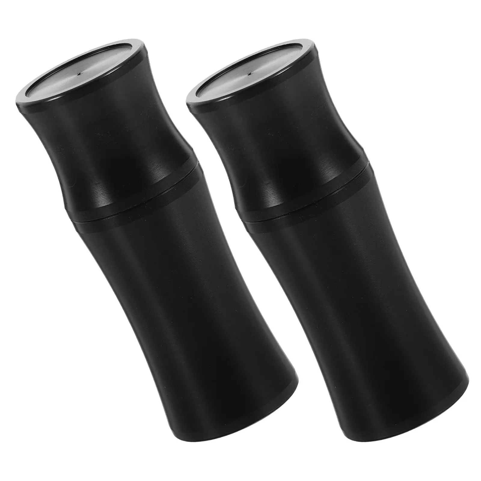 

2Pcs Threaded Protectors for Cues - Premium Black Pool Cue Joint Protector Shockproof Design Fits All Billiard Rods Snooker